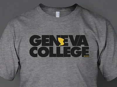 Summer Tshirt v2 design by committee futura extra bold geneva college tshirt