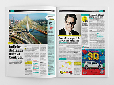 Periodico graphic design magazine