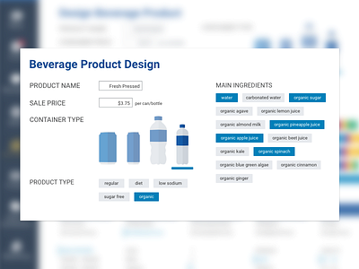 Beverage Product Design beverage bottles juice organic product design soda soft drinks