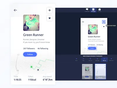 App Prototyping - Evrybo animation application choose dashboard design evrybo ios mobile app prototyping ui ux workspace
