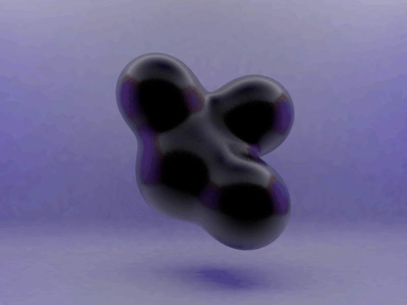 Metaball style blob c4d cinema4d metaball texture