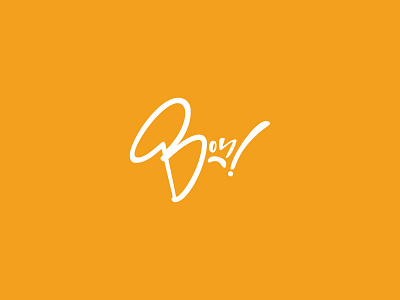Bon! branding design hand drawn handmade identity lettering logo package print type typeface