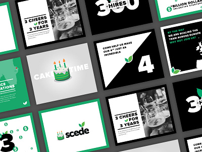 Third Birthday birthday cake dollars graphics green location map money recruitment slides