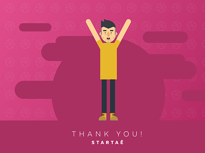 Hi, Everyone char character first shot flat flat design hello hi new player