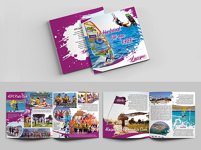 Surf School Catalogue Design catalogue design surf school windsurf