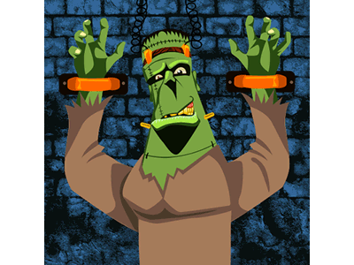 Frankie animation frankenstein gif