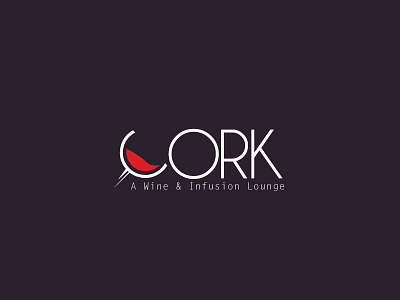 Cork Logo elegant logo logotype lounge wine