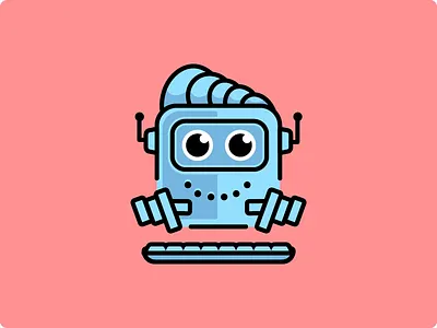 Pressley logo ai artificial intelligence bot icon logo logomark pressley robot