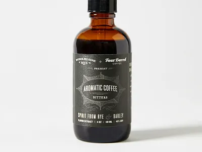 Workhorse Rye Bitters Label bitters bottle label packaging design whiskey workhorse rye