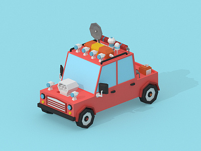 Pimp my Ride! 3d car poly