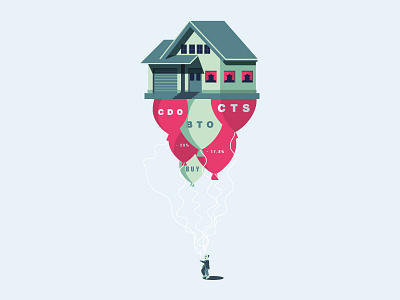 The Big Short adobe bank big color economy financial illustration illustrator money pantone short the