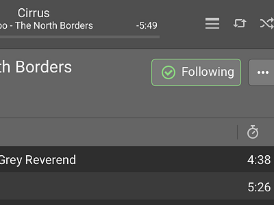 The other half dark icons music