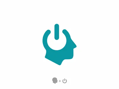 power men logo men power sign symbol