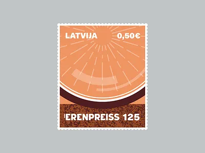 Stamp bicycle bike erenpreiss stamp