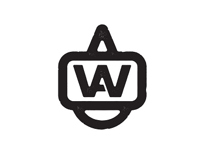 Whipass Monogram branding coffee drip icon logo monogram typography