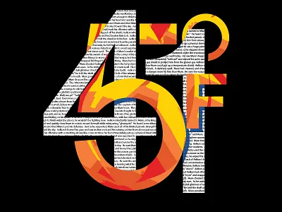 Fahrenheit 451 bradbury derby lettering scifi typography vote woot