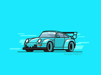 PORSCHE 911 993 RWB car