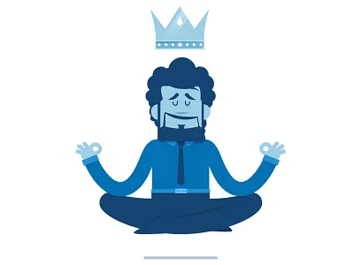 Keep Calm artwork characters design direction flat illustration motion
