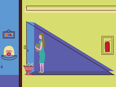 Doorbell color doorbell primary woman