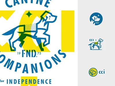 CCI Alt Logos assistance dog canine cci companion dog guide dog independence service dog