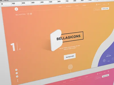 Bellagicons - Huge Icons Set freebie icons launch market me new platform product template ui uikit ux