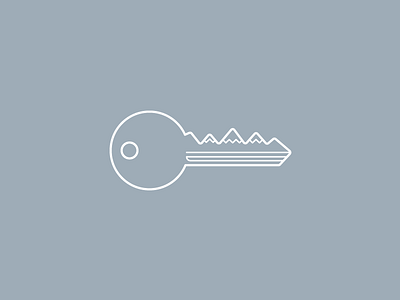 Secure Storage data editorial illustration keys lines mountains storage