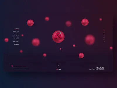 Official website features homepage interaction landing media product shop ui ux video web website