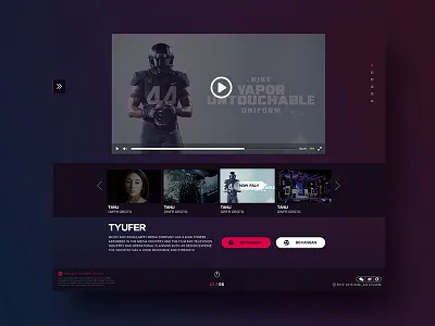 Web Design media video webpage