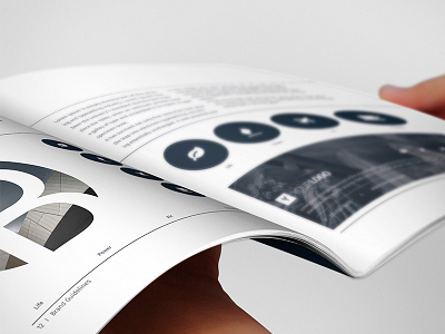 Brand Guidelines book booklet brand brand guidelines branding brochure business clean collateral company