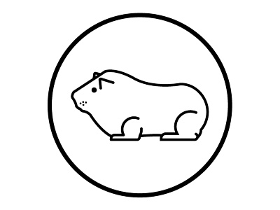 Guinea Pigs black buddy charlie guinea icon illustrator pig vector white