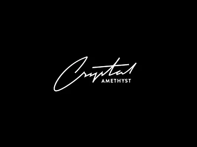 Crystal (unused logo concept) branding lettering logo typography ukraine