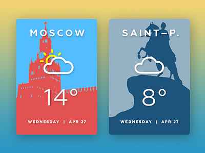 Daily UI Challenge 037 — Weather app dailyui dailyui037 interface ui uidesign userinterface ux uxdesign weather web webdesign