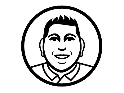 Shop Keeper Portrait Mark illustration logo mark portrait shop