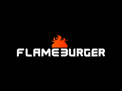 Flame Burger bar beer burger flame man sport