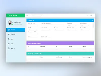 Smart Practix (Web-app) design graphic pakistan ui web app