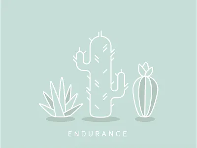 Lessons from Cacti: Endurance cacti cactus illustration