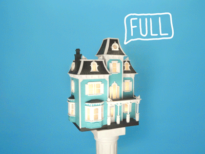 Full House 2d animation burst cel full full house house pop