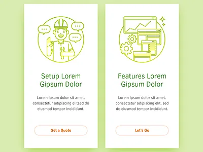 Pixel Perfect Gradient Line Simple Icons boy builder chart contractor feature gradient illustration line okay people setup window