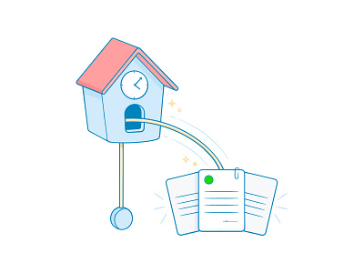 Cuckoo clock agility clock contaazul cuckoo clock documents organization paper speed time