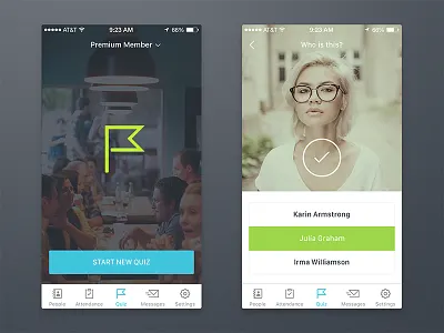 Cornerstone Android App app flat guidelines ios kit social statistic template tutorial ui ux