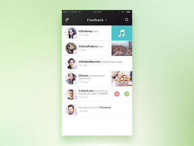 Socialapp bangalore feedback india ios notification sharing social