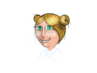 Girl sketch character characters colour concept girl illustration sketch wip