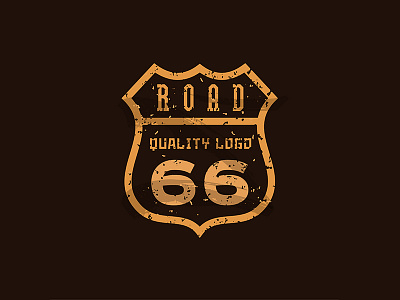 Road 66 66 coat emblem highway line logotypes road road sign route 66 scrape shield sign