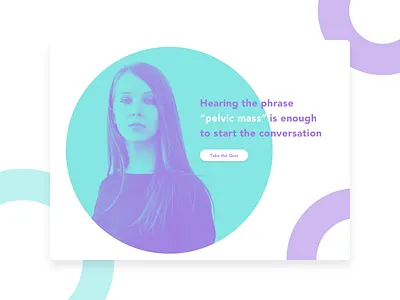 Duotone Header bold duotone header redesign shapes ui ux website