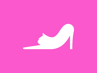 Yoga for women v.2 cat fitness icon logo mark shoes symbol women yoga