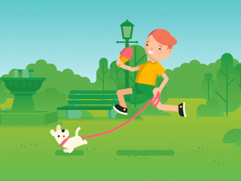 Summer Unstoppable animation design gif graphics illustration motion vector