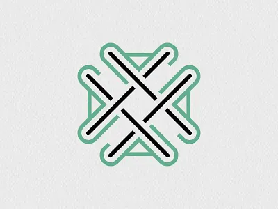 JAU Textiles branding monogram pattern textiles