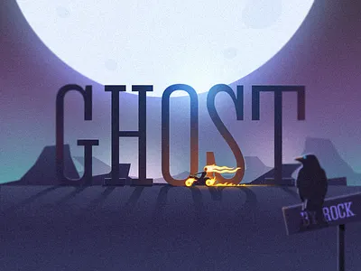 Ghost Rider illustrator，photoshop