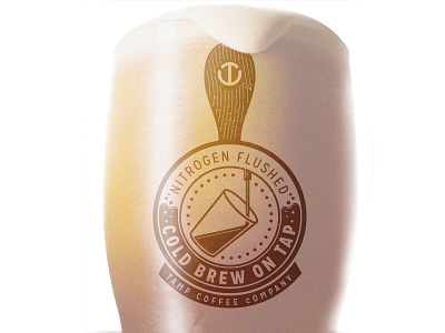 Tamp Coffee Co. Nitrogren Flushed Cold Brew on Tap coffee cold brew