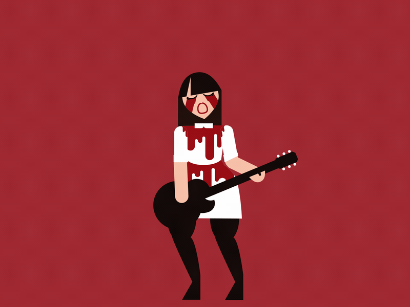 Teri animation dance guitar motion design musician